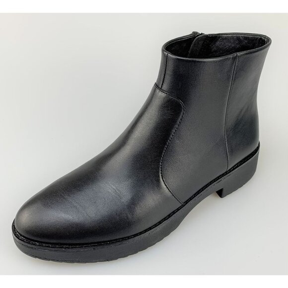 NIB Fitflop Mari Boots In Black Size 37 - Picture 1 of 11